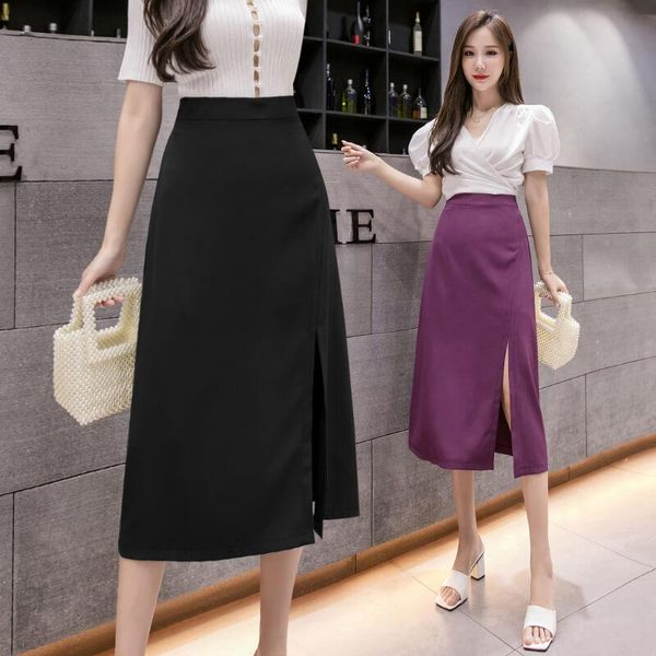 skirts thin bag hip split s in the summer of 2021 pencil long a word tall waist girl, Black
skirts thin bag hip split s in the summer of 2021 pencil long a word tall waist girl, Black