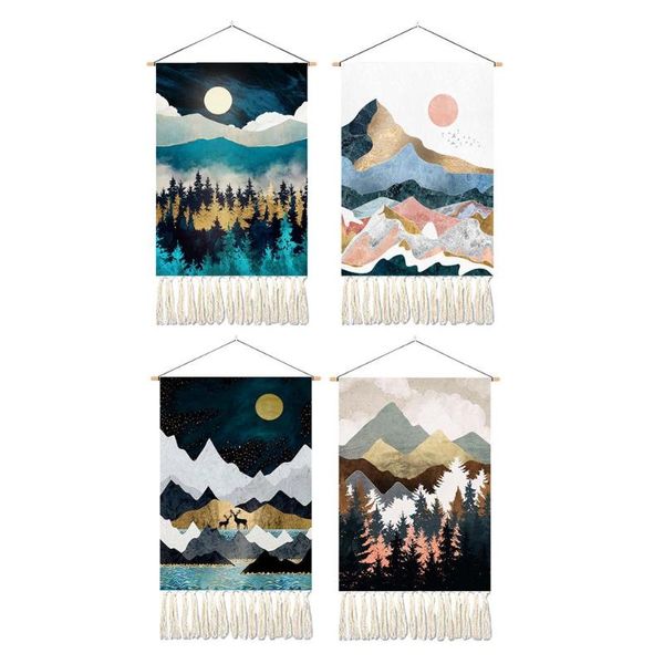 tapestries home boho decor macrame tassel handmade woven wall hanging tapestry scenic landscape art background cloth
tapestries home boho decor macrame tassel handmade woven wall hanging tapestry scenic landscape art background cloth