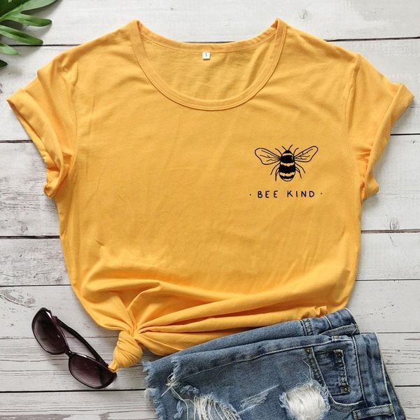 cute bee cap sleeve women t shirt kind pocket print funny inspirational quote kindness be a nice human christian, White
cute bee cap sleeve women t shirt kind pocket print funny inspirational quote kindness be a nice human christian, White