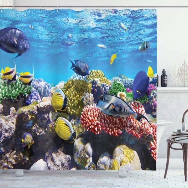 shower curtains ocean curtain tropical corals fish school natural life in shallow underwater marine seascape image bathroom decor set
shower curtains ocean curtain tropical corals fish school natural life in shallow underwater marine seascape image bathroom decor set