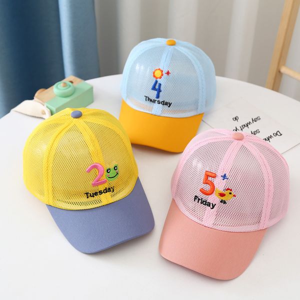 baby hat summer thin children's sunscreen duck tongue boys' sunshade girls' mesh baseball sun hat, Yellow
baby hat summer thin children's sunscreen duck tongue boys' sunshade girls' mesh baseball sun hat, Yellow