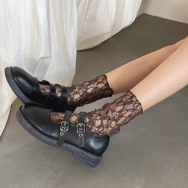 socks & hosiery spring and summer women's breathable lace style fluffy vine retro mesh pile of lolita women, Black;white
socks & hosiery spring and summer women's breathable lace style fluffy vine retro mesh pile of lolita women, Black;white