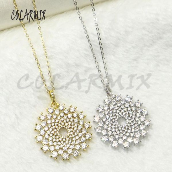 pendant necklaces 5 piece flower pendants necklace micro paved zircon jewelry for women accessories gift 50193, Silver
pendant necklaces 5 piece flower pendants necklace micro paved zircon jewelry for women accessories gift 50193, Silver
