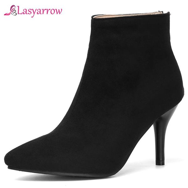 boots lasyarrow 2021 ladies high heel stiletto ankle female black women shoes short big size 32-46 j1012
boots lasyarrow 2021 ladies high heel stiletto ankle female black women shoes short big size 32-46 j1012