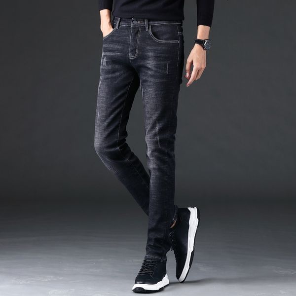 jeans men's spring and autumn four seasons 2020 korean fashion brand ins handsome youth casual versatile leggings, Blue
jeans men's spring and autumn four seasons 2020 korean fashion brand ins handsome youth casual versatile leggings, Blue