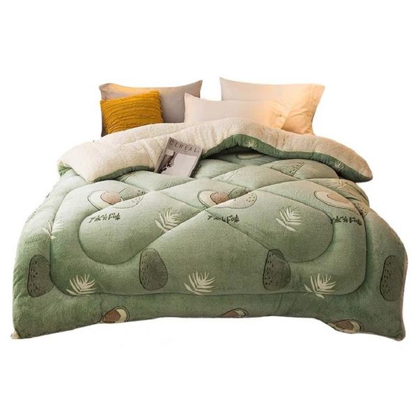 comforters & sets winter duvet cover quilt home textile thickened warm lamb wool blanket double king bedding covers set coral velvet core
comforters & sets winter duvet cover quilt home textile thickened warm lamb wool blanket double king bedding covers set coral velvet core