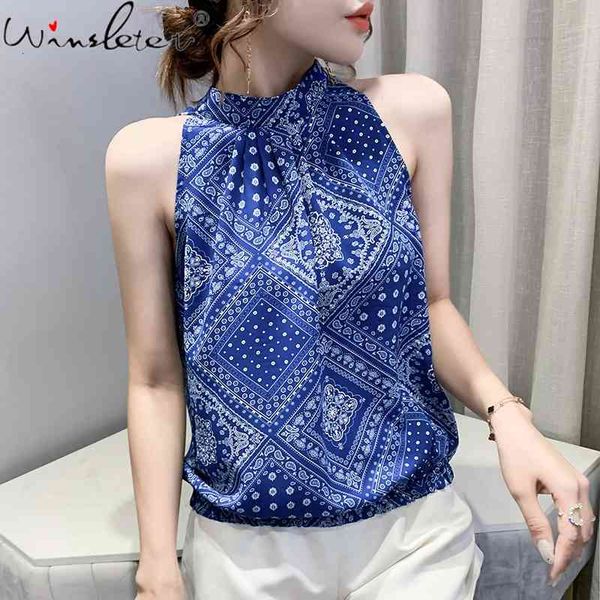 women's tanks & camis summer european style chiffon loose vest chic halter print floral sandbeach women sleeveless vinta, White
women's tanks & camis summer european style chiffon loose vest chic halter print floral sandbeach women sleeveless vinta, White
