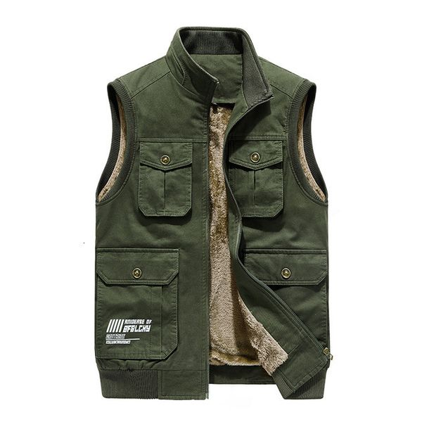 men's jackets plus size m-5xl afs brand mens vests sleeveless jacket cotton casual multi pocket vest men waistcoat coat autumn and wint, Black;brown
men's jackets plus size m-5xl afs brand mens vests sleeveless jacket cotton casual multi pocket vest men waistcoat coat autumn and wint, Black;brown
