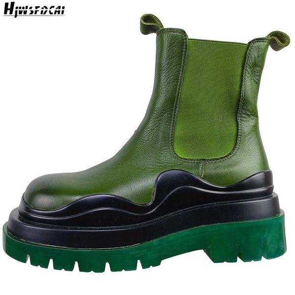 boots hjwsfdcai platform round toe genuine leather women ankle casual elastic opening ladies booties mujer winter plush fur shoe, Black
boots hjwsfdcai platform round toe genuine leather women ankle casual elastic opening ladies booties mujer winter plush fur shoe, Black