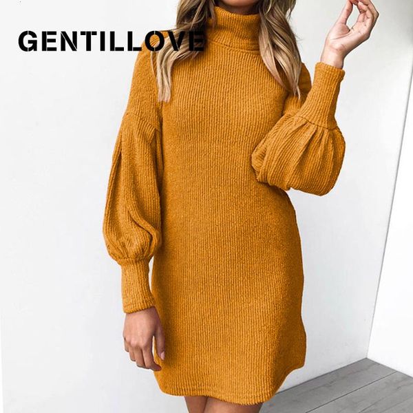 gentillove casual turtleneck lantern sleeve loose sweater dress women vintage solid mini knitted winter harajuku pullover dresses, Black;gray
gentillove casual turtleneck lantern sleeve loose sweater dress women vintage solid mini knitted winter harajuku pullover dresses, Black;gray