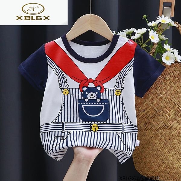 children's underwear short summer boys and girls half sleeve single 0-7 years old 01 t-shirt raw 73cm, Blue
children's underwear short summer boys and girls half sleeve single 0-7 years old 01 t-shirt raw 73cm, Blue