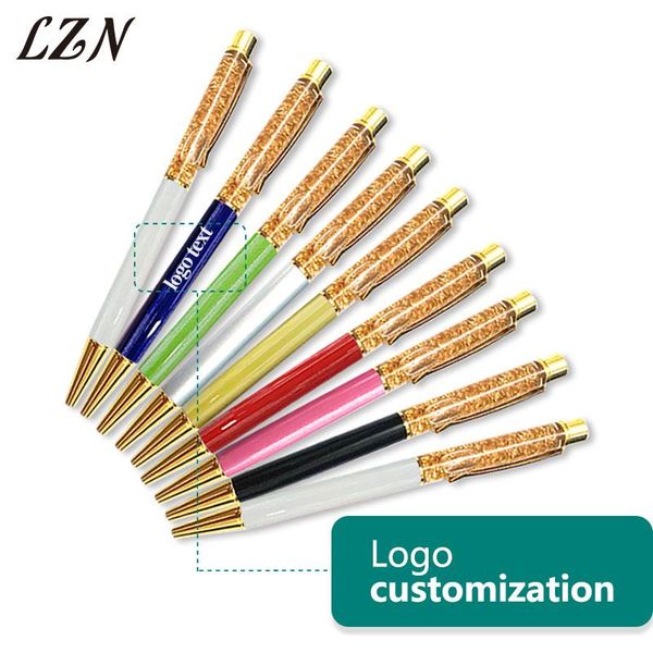 ballpoint pens lzn fashion design ball-point pen upper barrel with gold paper glitter liquid floating customized wedding date/name free, Blue;orange
ballpoint pens lzn fashion design ball-point pen upper barrel with gold paper glitter liquid floating customized wedding date/name free, Blue;orange