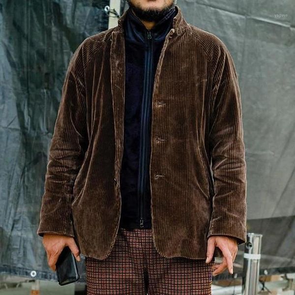 men's jackets lasperal mens turtleneck streetwear jacket vintage retro corduroy coat autumn button loose bomber pockets cotton, Black;brown
men's jackets lasperal mens turtleneck streetwear jacket vintage retro corduroy coat autumn button loose bomber pockets cotton, Black;brown
