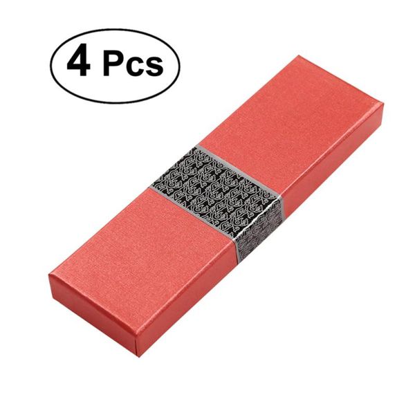 4pcs universal exquisite fountain pen box with cushion empty case bulk collection gift box(red) pencil bags
4pcs universal exquisite fountain pen box with cushion empty case bulk collection gift box(red) pencil bags