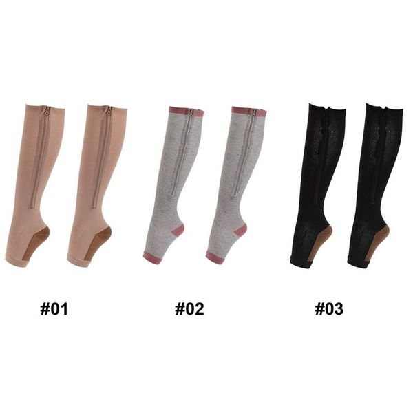 sports socks 1 pair arch support compression long elastic heat resistant smooth durable knee high zipper sleeve foot sock, Black
sports socks 1 pair arch support compression long elastic heat resistant smooth durable knee high zipper sleeve foot sock, Black