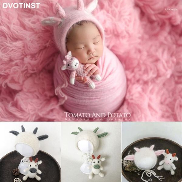 dvotinst born baby pography props knitted crochet cute cow ox doll hat bonnet 2pcs fotografia studio shoots po props1, Yellow
dvotinst born baby pography props knitted crochet cute cow ox doll hat bonnet 2pcs fotografia studio shoots po props1, Yellow