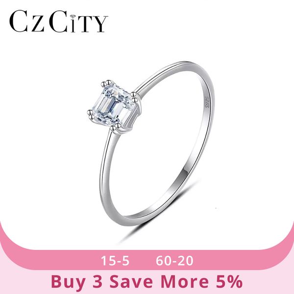 czcity pure 925 sterling silver rings for women dating party daily-life square ring fine jewelry bijoux gifts sr2052103, Golden;silver
czcity pure 925 sterling silver rings for women dating party daily-life square ring fine jewelry bijoux gifts sr2052103, Golden;silver