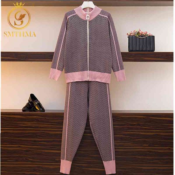 autumn women geometric knitting tracksuit zipper cardigans jacket+ pants female winter fashion design 2pcs sports set 210520, White
autumn women geometric knitting tracksuit zipper cardigans jacket+ pants female winter fashion design 2pcs sports set 210520, White