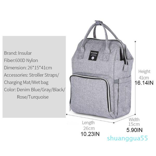 backpack mummy nappy diaper bags large capacity maternity baby care nursing with changing mat stroller straps wet bag 50ld
backpack mummy nappy diaper bags large capacity maternity baby care nursing with changing mat stroller straps wet bag 50ld
