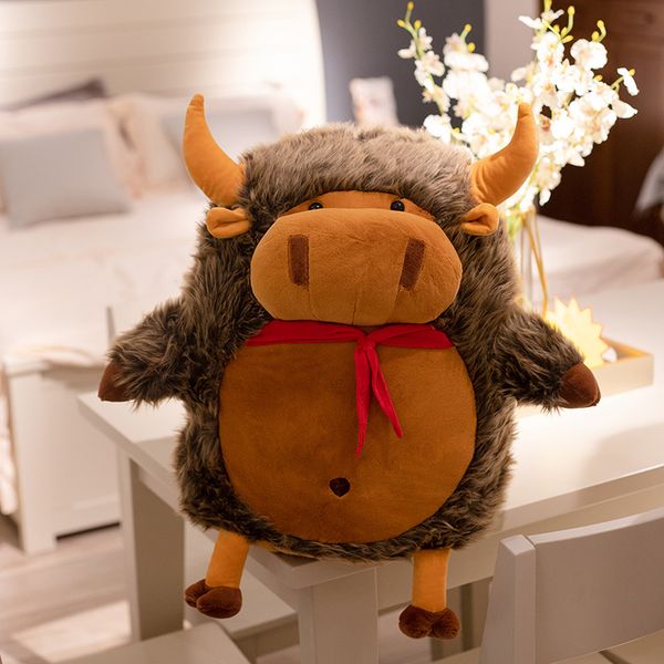 long plush cattle stuffed doll 3060cm cute animal toy brown beige white fuzzy milk cow plushie children gift
long plush cattle stuffed doll 3060cm cute animal toy brown beige white fuzzy milk cow plushie children gift