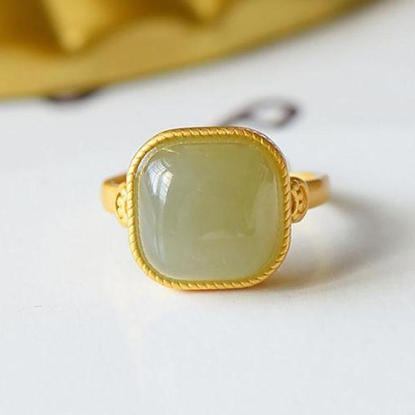 silver inlaid natural hetian sapphire geometric niche design light luxury cold air opening adjustable women's ring cluster rings, Golden;silver
silver inlaid natural hetian sapphire geometric niche design light luxury cold air opening adjustable women's ring cluster rings, Golden;silver