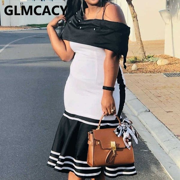 off shoulder slim mermaid dress elegant evening party midi dresses 210702, Black;gray
off shoulder slim mermaid dress elegant evening party midi dresses 210702, Black;gray