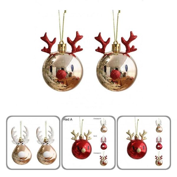 party decoration 2pcs fashion christmas balls ornaments bauble pendant xmas baubles exquisite lightweight
party decoration 2pcs fashion christmas balls ornaments bauble pendant xmas baubles exquisite lightweight