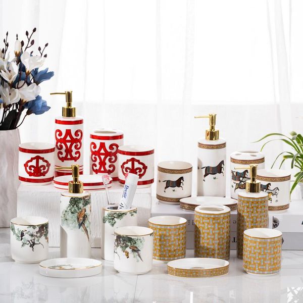 bath accessory set light luxury european wedding bathroom five piece of products toothbrush toilet gargle cup
bath accessory set light luxury european wedding bathroom five piece of products toothbrush toilet gargle cup