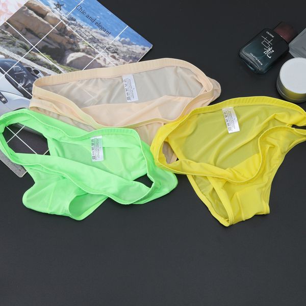 underpants the high-quality goods men's ice silk triangle underwear transparent mesh traceless low waist autumn and winter breathable q, Black;white
underpants the high-quality goods men's ice silk triangle underwear transparent mesh traceless low waist autumn and winter breathable q, Black;white