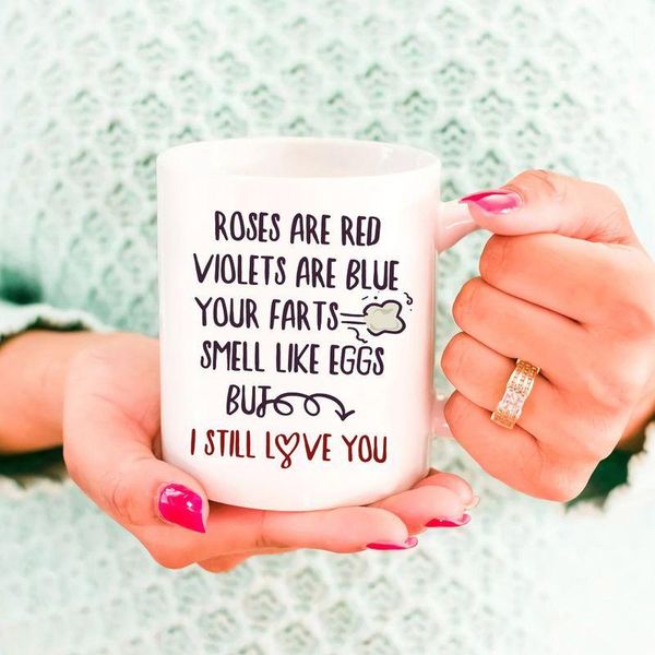 mugs roses are red violets blue but i still love you funny valentine's day gift mug 11oz ceramic coffee cup
mugs roses are red violets blue but i still love you funny valentine's day gift mug 11oz ceramic coffee cup