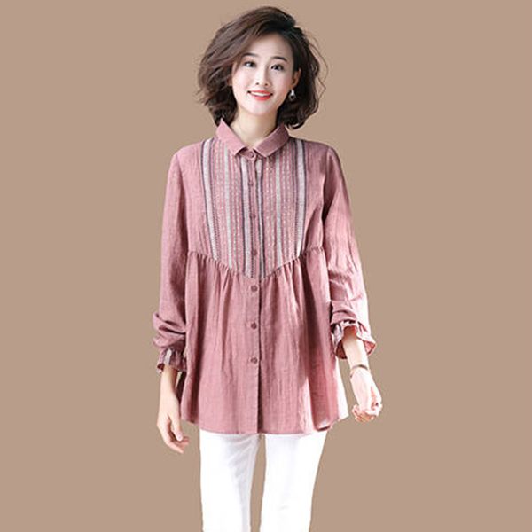 women casual blouses shirts new spring fashion flare sleeve 100% cotton female shirts plus size p279 210412, White
women casual blouses shirts new spring fashion flare sleeve 100% cotton female shirts plus size p279 210412, White