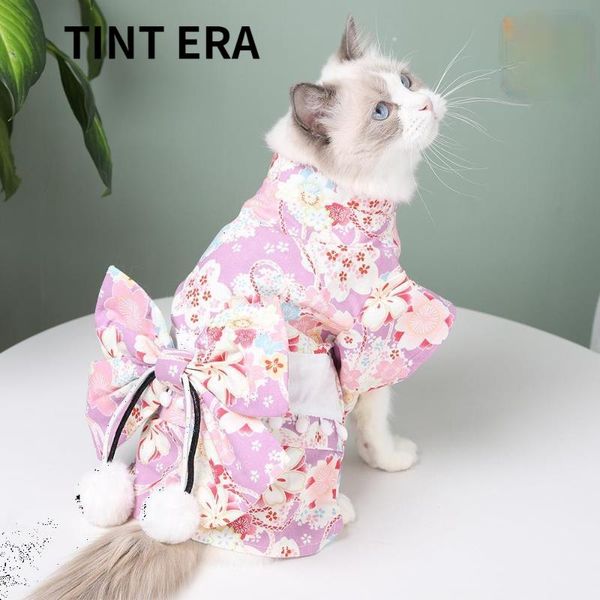 pet cat clothes small dog cute net kimono autumn and winter warm hanfu skirt coat pink dress for cats costumes
pet cat clothes small dog cute net kimono autumn and winter warm hanfu skirt coat pink dress for cats costumes