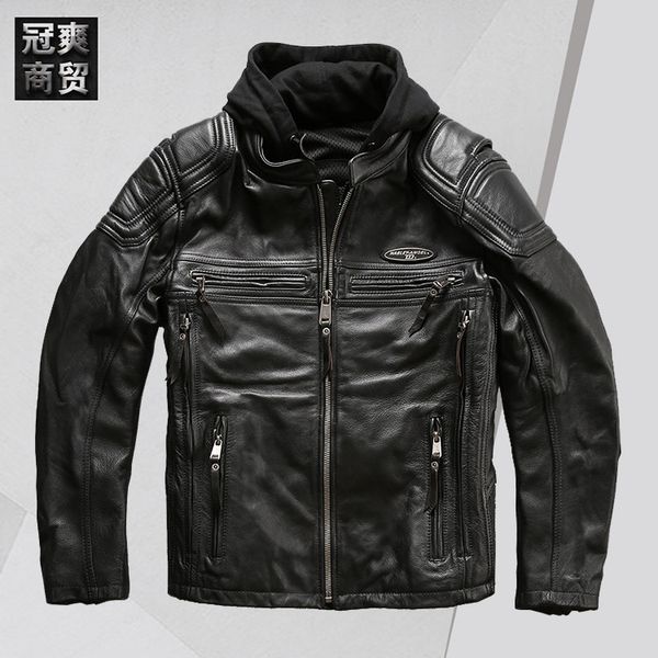 Fashion Leather Harleyangel Harley Hooded Suit Men' Straight 98100 Two Piece Top, Black
Fashion Leather Harleyangel Harley Hooded Suit Men' Straight 98100 Two Piece Top, Black