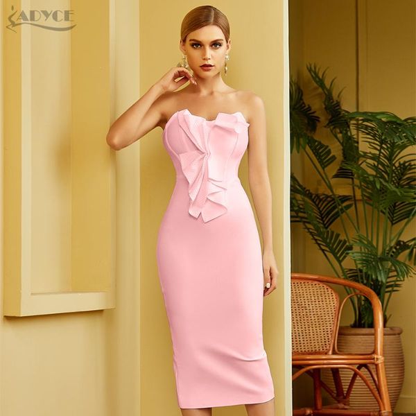 casual dresses adyce 2021 summer women white sleeveless bandage dress strapless ruffles pink midi club celebrity runway party, Black;gray
casual dresses adyce 2021 summer women white sleeveless bandage dress strapless ruffles pink midi club celebrity runway party, Black;gray
