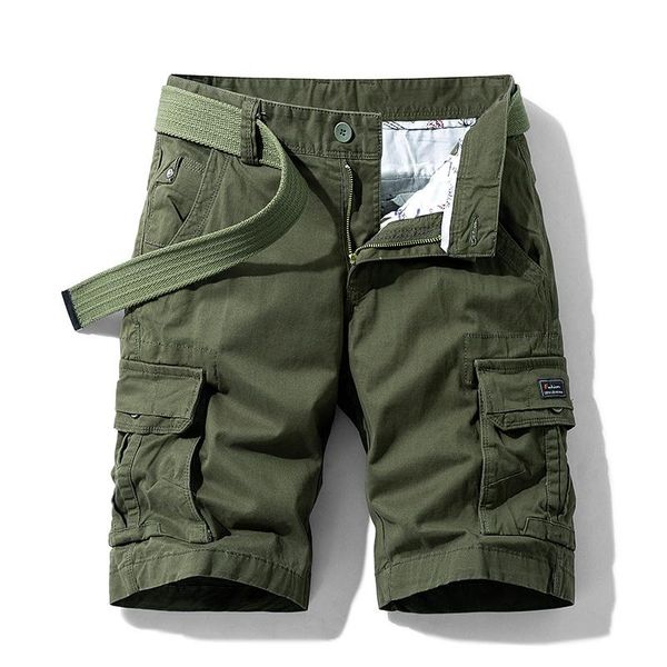 men summer casual shorts beach ankle length cargo pants solid color army style men's, White;black
men summer casual shorts beach ankle length cargo pants solid color army style men's, White;black
