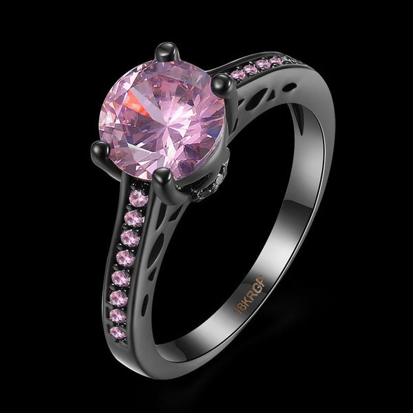 wedding rings wholesale women's black gun lab morganite pink cubic zirconia fashion jewelry size 6 7 8 9 ar2031, Slivery;golden
wedding rings wholesale women's black gun lab morganite pink cubic zirconia fashion jewelry size 6 7 8 9 ar2031, Slivery;golden