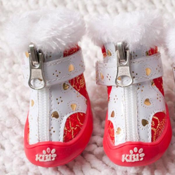 dog apparel 4pcs/set winter pet shoes pu sport casual anti-slip boots waterproof warm snow for small dogs footwear cachorro
dog apparel 4pcs/set winter pet shoes pu sport casual anti-slip boots waterproof warm snow for small dogs footwear cachorro