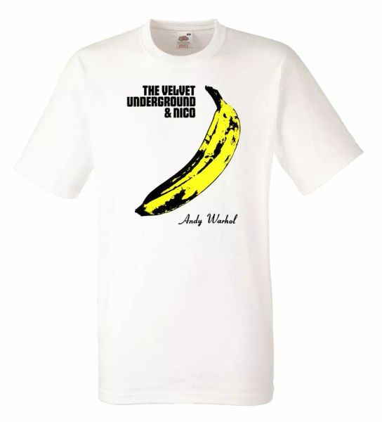 the velvet underground banana white mens t-shirt men rock band tee shirt, White;black
the velvet underground banana white mens t-shirt men rock band tee shirt, White;black
