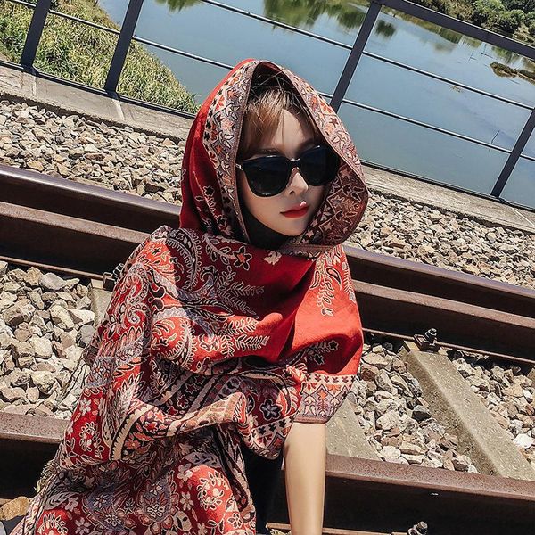 scarves four seasons national wind shawl travel scarf female sunscreen desert warm cape, Blue;gray
scarves four seasons national wind shawl travel scarf female sunscreen desert warm cape, Blue;gray