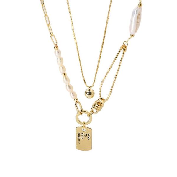pendant necklaces 14k gold plated necklace copper pearl bronze round bead chain fashion lady jewelry gift, Silver
pendant necklaces 14k gold plated necklace copper pearl bronze round bead chain fashion lady jewelry gift, Silver