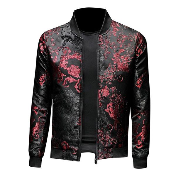 men's jackets fashion floral embroidery flower stylish bomber jacket men zipper pocket outerwear coat male slim fit clothing, Black;brown
men's jackets fashion floral embroidery flower stylish bomber jacket men zipper pocket outerwear coat male slim fit clothing, Black;brown