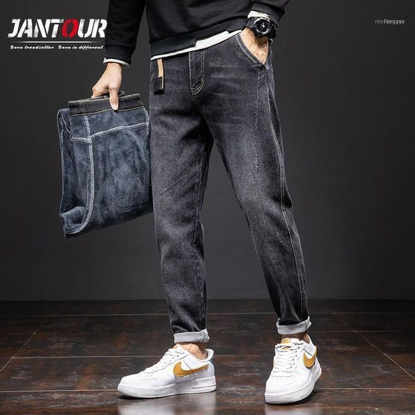 men's jeans men winter fleece baggy 2021 pantalones de hombre business elasticity straight trousers harem pants man big size 401, Blue
men's jeans men winter fleece baggy 2021 pantalones de hombre business elasticity straight trousers harem pants man big size 401, Blue