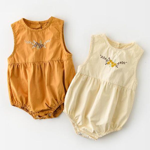 spring kids sleeveless infant newborn flower embroidery clothes baby boy girl rompers, Blue
spring kids sleeveless infant newborn flower embroidery clothes baby boy girl rompers, Blue