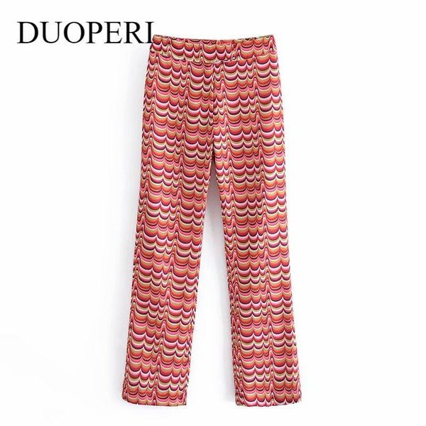 women's pants & capris duoperi 2021 vintage printed women fashion hight-waist casual trousers female y2k pantalon pour femme, Black;white
women's pants & capris duoperi 2021 vintage printed women fashion hight-waist casual trousers female y2k pantalon pour femme, Black;white