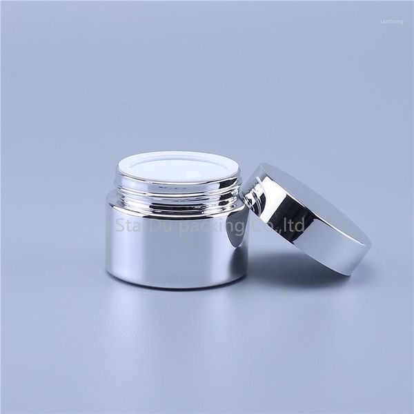 storage bottles & jars 240pcs spot 50g glass silver cosmetic face cream lip sample container jar pot makeup store vials wholesale
storage bottles & jars 240pcs spot 50g glass silver cosmetic face cream lip sample container jar pot makeup store vials wholesale