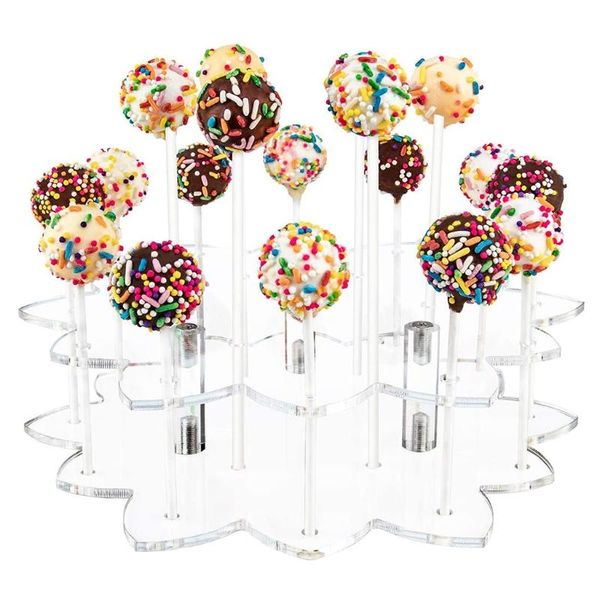 other bakeware 19 holes transparent flower shaped acrylic lollipop holder stand candy clear display rack wedding birthday party decor
other bakeware 19 holes transparent flower shaped acrylic lollipop holder stand candy clear display rack wedding birthday party decor