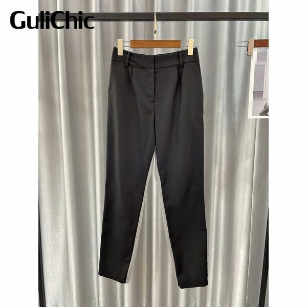 women's pants & capris 7.17 gulichic patchwork color contrast casual straight women, Black;white
women's pants & capris 7.17 gulichic patchwork color contrast casual straight women, Black;white