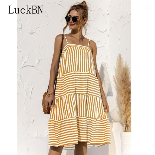 casual dresses summer fashion spaghetti straps adjustable backless women's dress loose solid stripe ladies 2021, Black;gray
casual dresses summer fashion spaghetti straps adjustable backless women's dress loose solid stripe ladies 2021, Black;gray