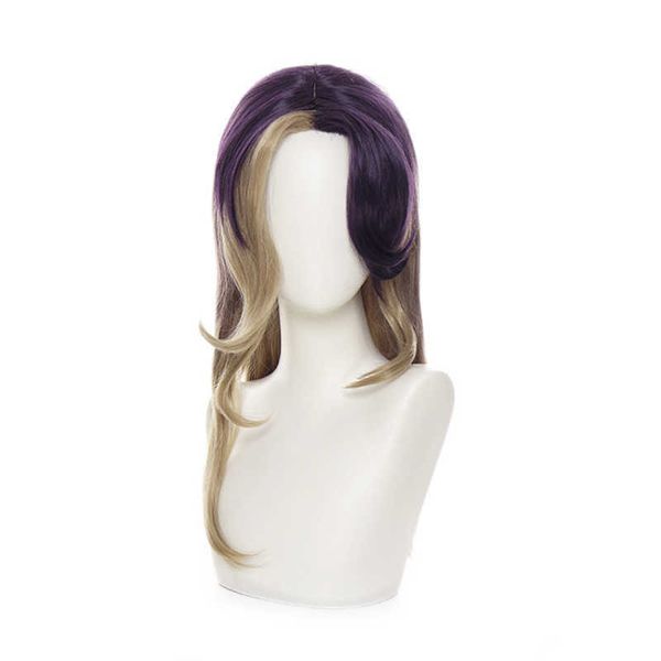 lol coven ahri cosplay wig lol cosplay ahri wig long wavy purple mixed brown wig heat resistant synthetic hair, Black
lol coven ahri cosplay wig lol cosplay ahri wig long wavy purple mixed brown wig heat resistant synthetic hair, Black