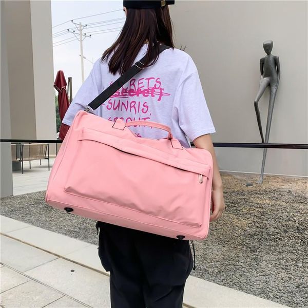 duffel bags fashion women's bag summer trendy solid color yoga nylon waterproof large capacity sports outdoor leisure travel
duffel bags fashion women's bag summer trendy solid color yoga nylon waterproof large capacity sports outdoor leisure travel